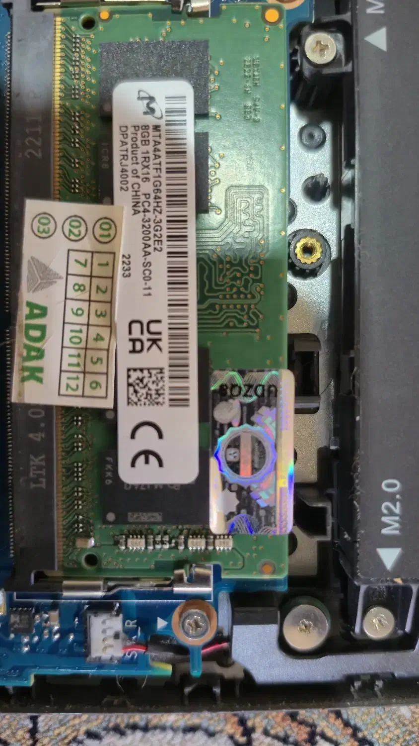 رم لپتاپ سالم در حد نو|قطعات و لوازم جانبی رایانه|کاشان, فاز ۱ ناجی آباد|دیوار