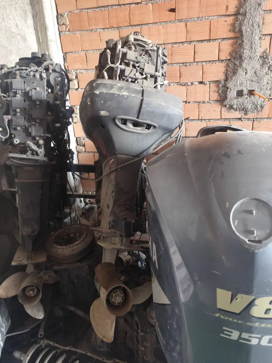 موتورهای دریایی 250و350یاماها و مرکوری|قایق و سایر وسایل نقلیه|بندر ترکمن, |دیوار