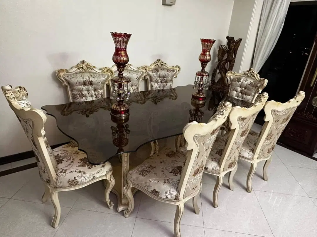 مبلمان استیل سلطنتی و نهارخوری|مبلمان خانگی و میز عسلی|تهران, گلستان (شهرک راه آهن)|دیوار