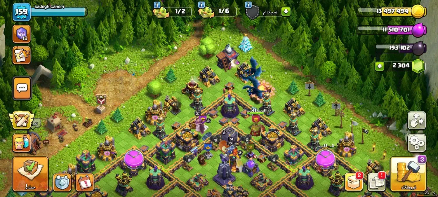 اکانت کلش|کنسول، بازی ویدئویی و آنلاین|تربت جام, جامرود|دیوار