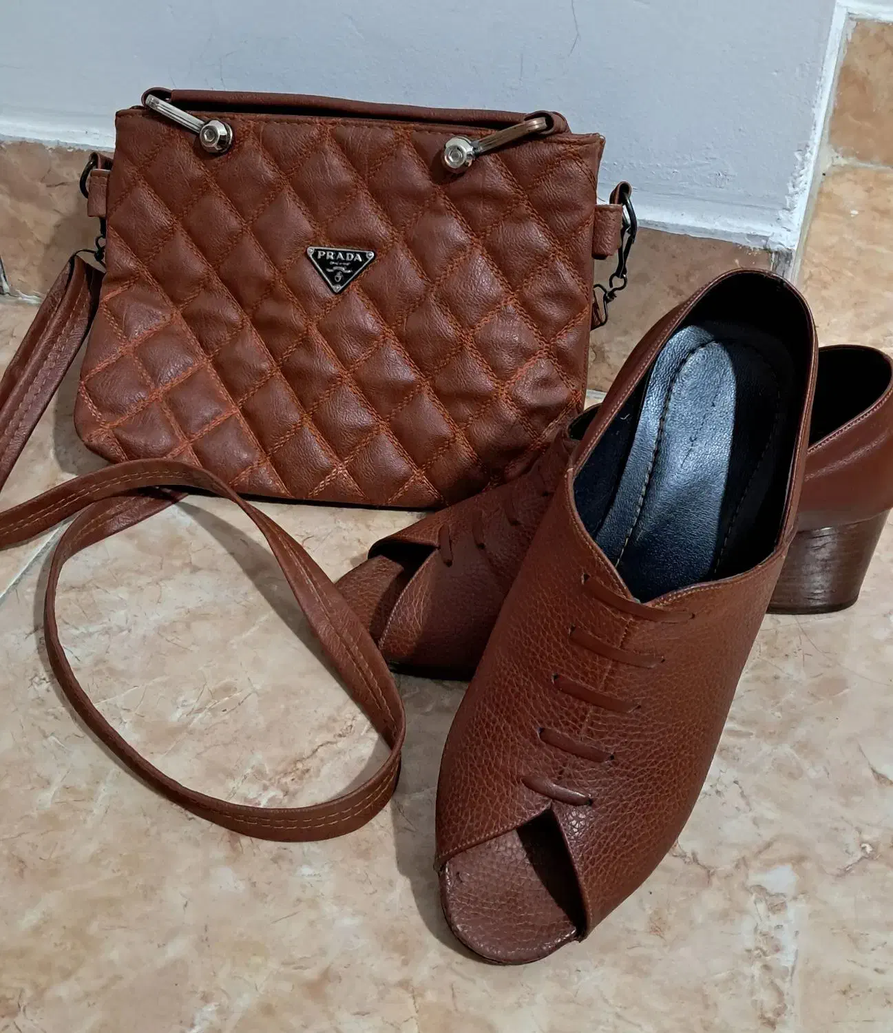 کیف و کفش ست در حد نو|کیف، کفش، کمربند|گرگان, |دیوار