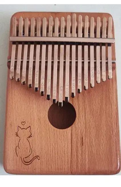 کالیمبا طرح گربه|آلات موسیقی|لنگرود, |دیوار