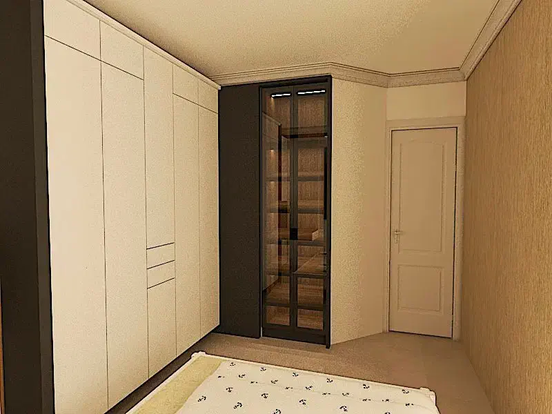 ست کمد دیواری  دکوارتیو با بدنه رنگی|جاکفشی، کمد، دراور|تهران, میرداماد|دیوار