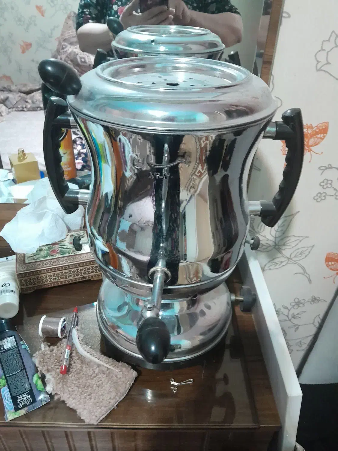 سماور گازی دوکاره کتری هم میشه|سماور، چایساز، قهوهساز|تهران, آذربایجان|دیوار