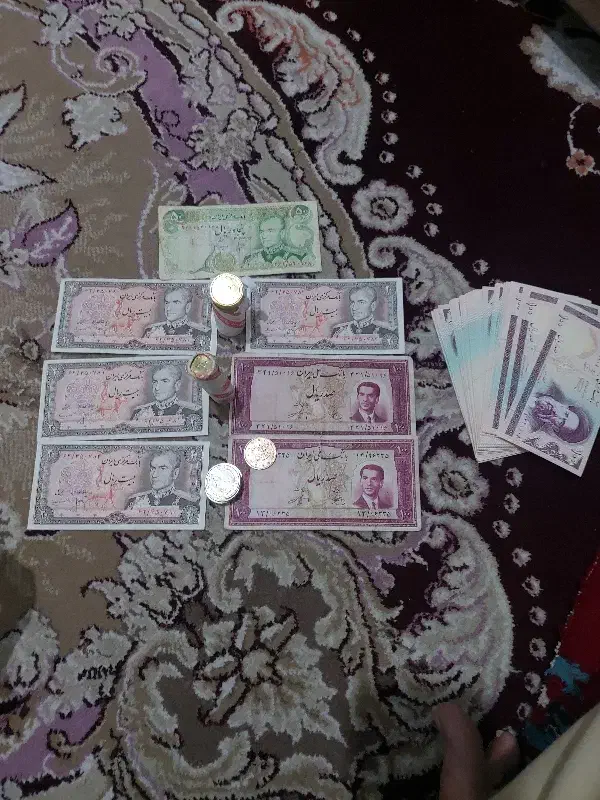 اسکناس و سکه|کلکسیون سکه، تمبر، اسکناس|فسا, |دیوار