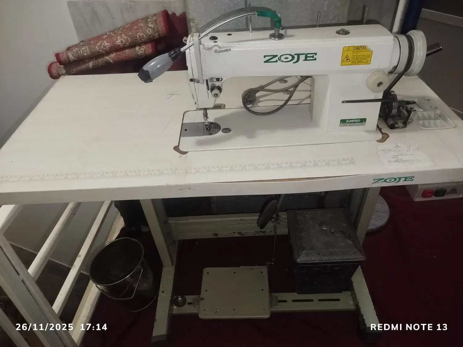 چرخ خیاطی صنعتی راسته دوز زوجی|چرخ خیاطی و ریسندگی|یزد, |دیوار