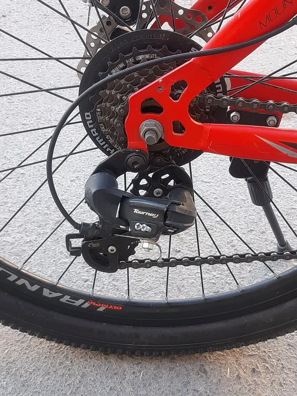 دوچرخه اولمپیا سایز ۲۷/۵|دوچرخه، اسکیت، اسکوتر|شاهین‌شهر, شهرک گلدیس|دیوار