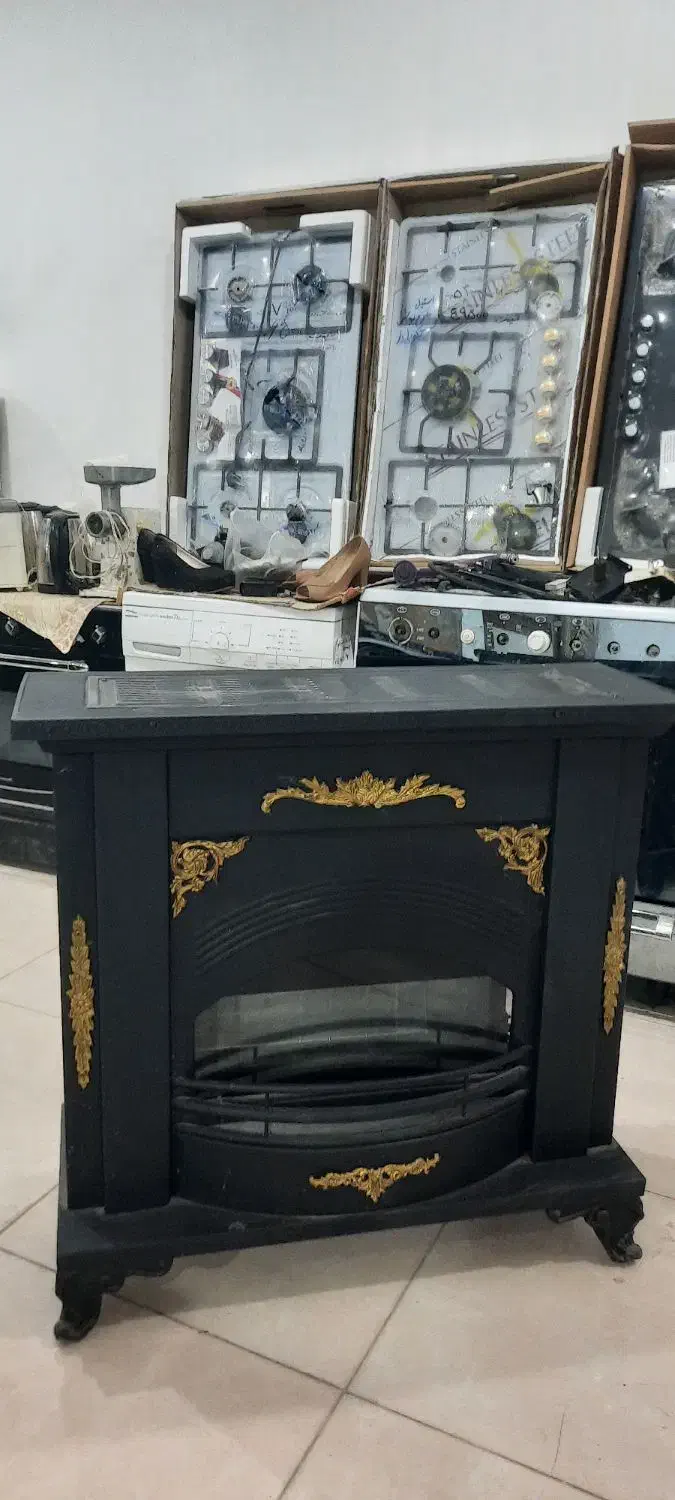 بخاری مبله دیواری کپسولی دودکش دار بدون دودکش|بخاری، هیتر، شومینه|بهبهان, |دیوار