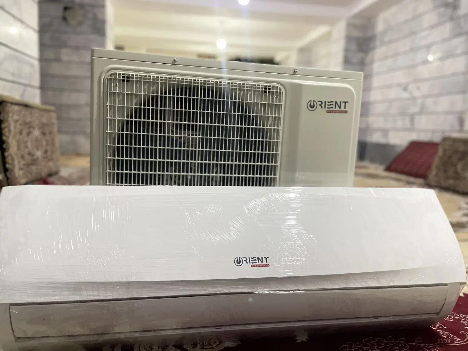 کولرگازی اورینت 24 هزار در حد نو|کولر گازی و فنکوئل|قزوین, |دیوار