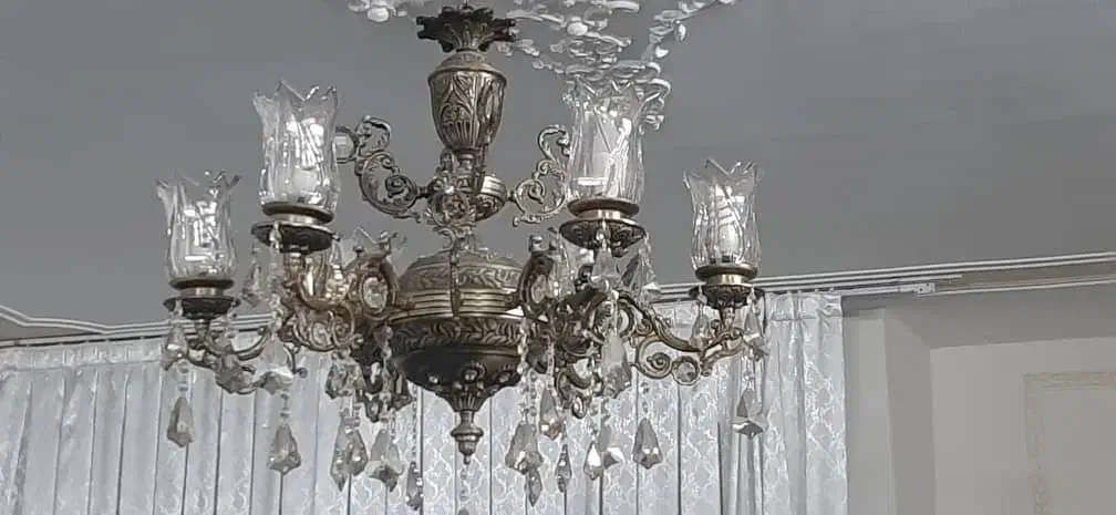 آویز لوستر سقفی|لوستر و چراغ آویز|بیرجند, |دیوار