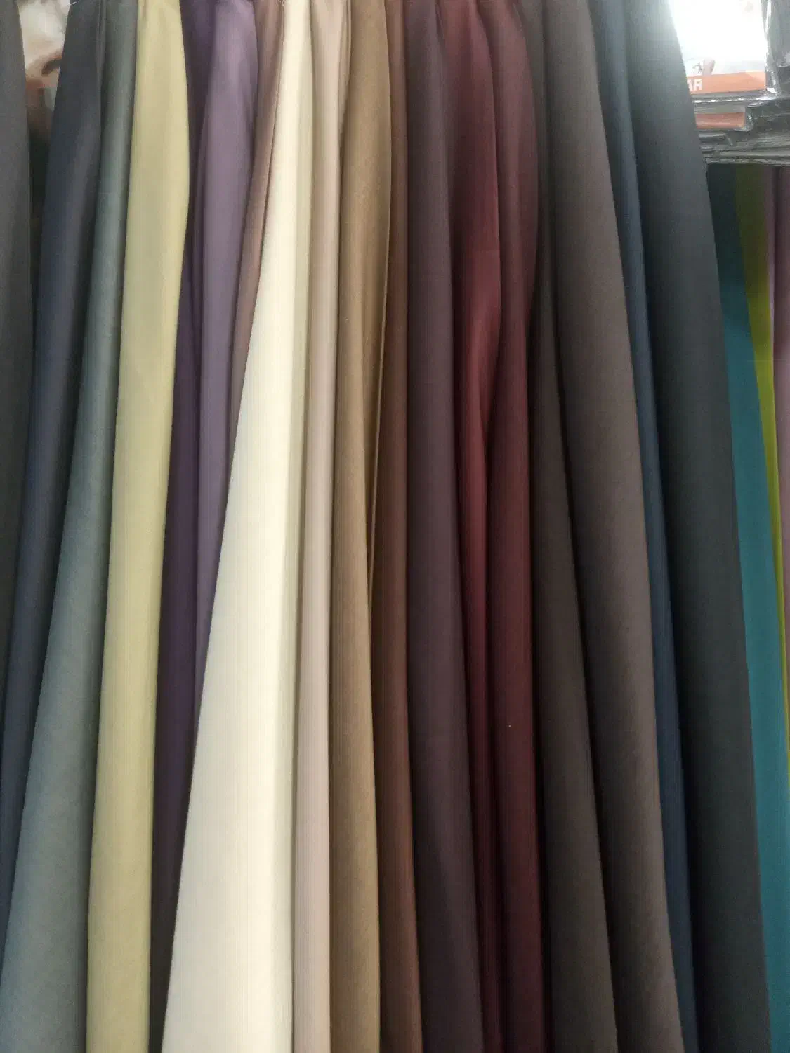 مغنعه نخی برجردوکرپ هرکدام ۳۵رنگ نخی۱متر۸رنگ|لباس|تبریز, |دیوار