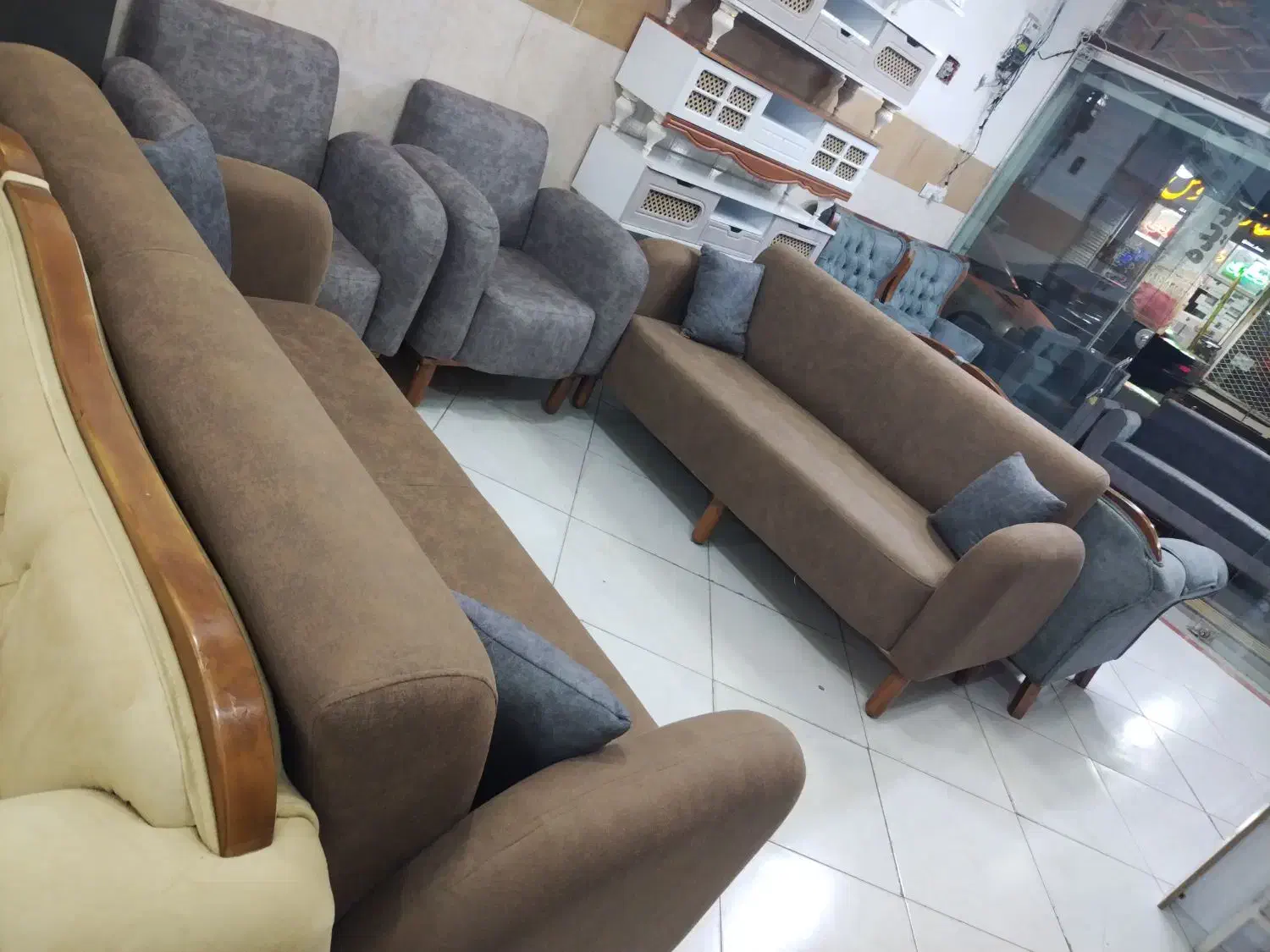 مبلمان 8نفره ژوبین|مبلمان خانگی و میز عسلی|بیرجند, |دیوار