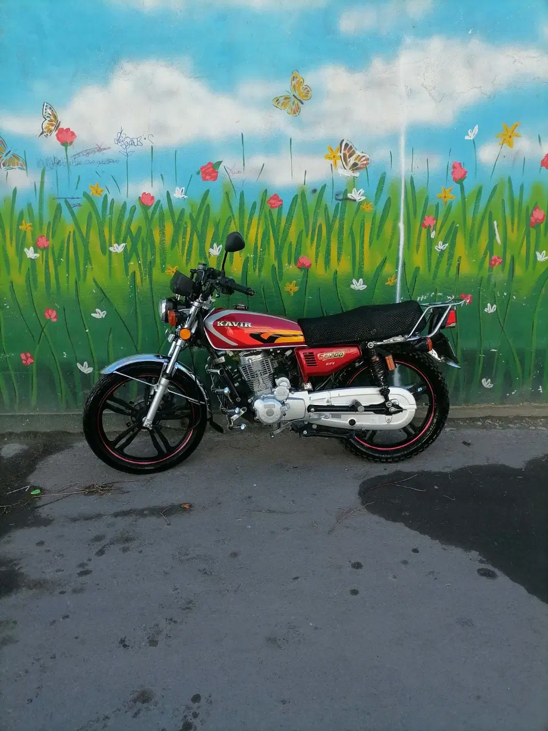 کویر 200 عروسک مدل 1400|موتورسیکلت|اقبالیه, |دیوار