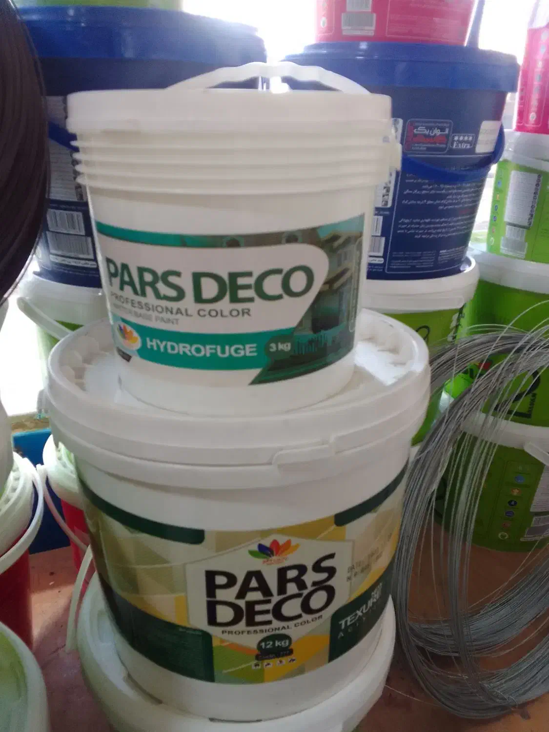 رنگ اکلرلیک پلمپ|مصالح و تجهیزات ساختمان|مشهد, شهرک ابوذر|دیوار