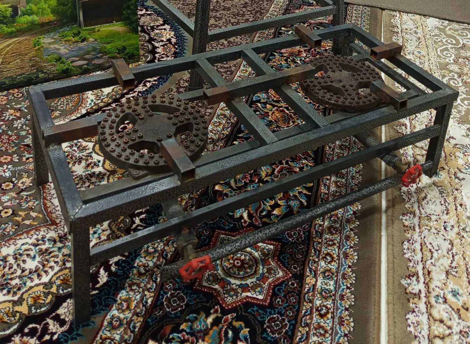 یک دوسه اصل،گاز دوشعله خیلی بزرگ،وتابلو همه درحدنو|اجاق گاز و لوازم برقی پختوپز|بوکان, |دیوار