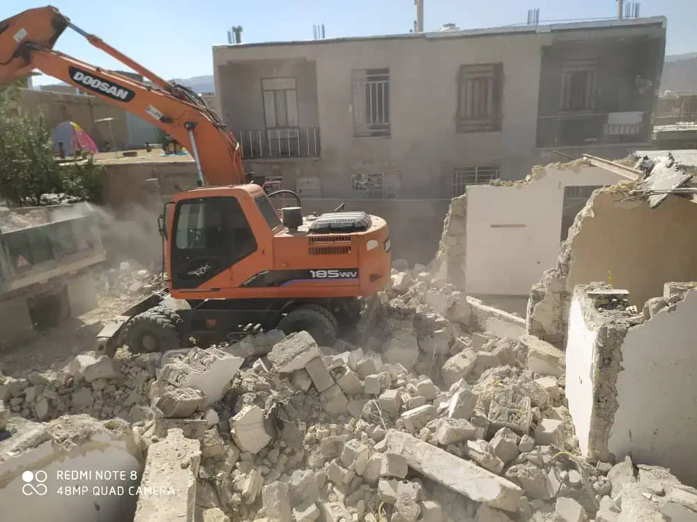 تخریب خاکبرداری ساختمان|خدمات پیشه و مهارت|یاسوج, |دیوار