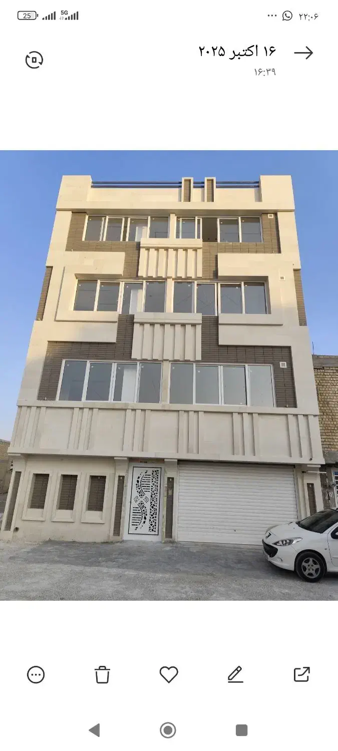 3خواب صفر|فروش آپارتمان|مرودشت, فاز دوم شهرک فرهنگیان|دیوار