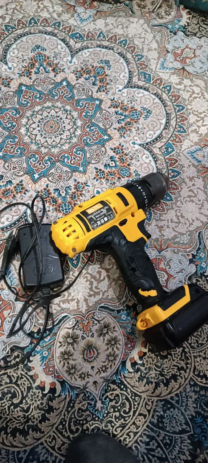 دریل شارژی سه حالته کیفیت خوب سه نظام فلزی|ابزارآلات|مهاباد (آذربایجان غربی), |دیوار