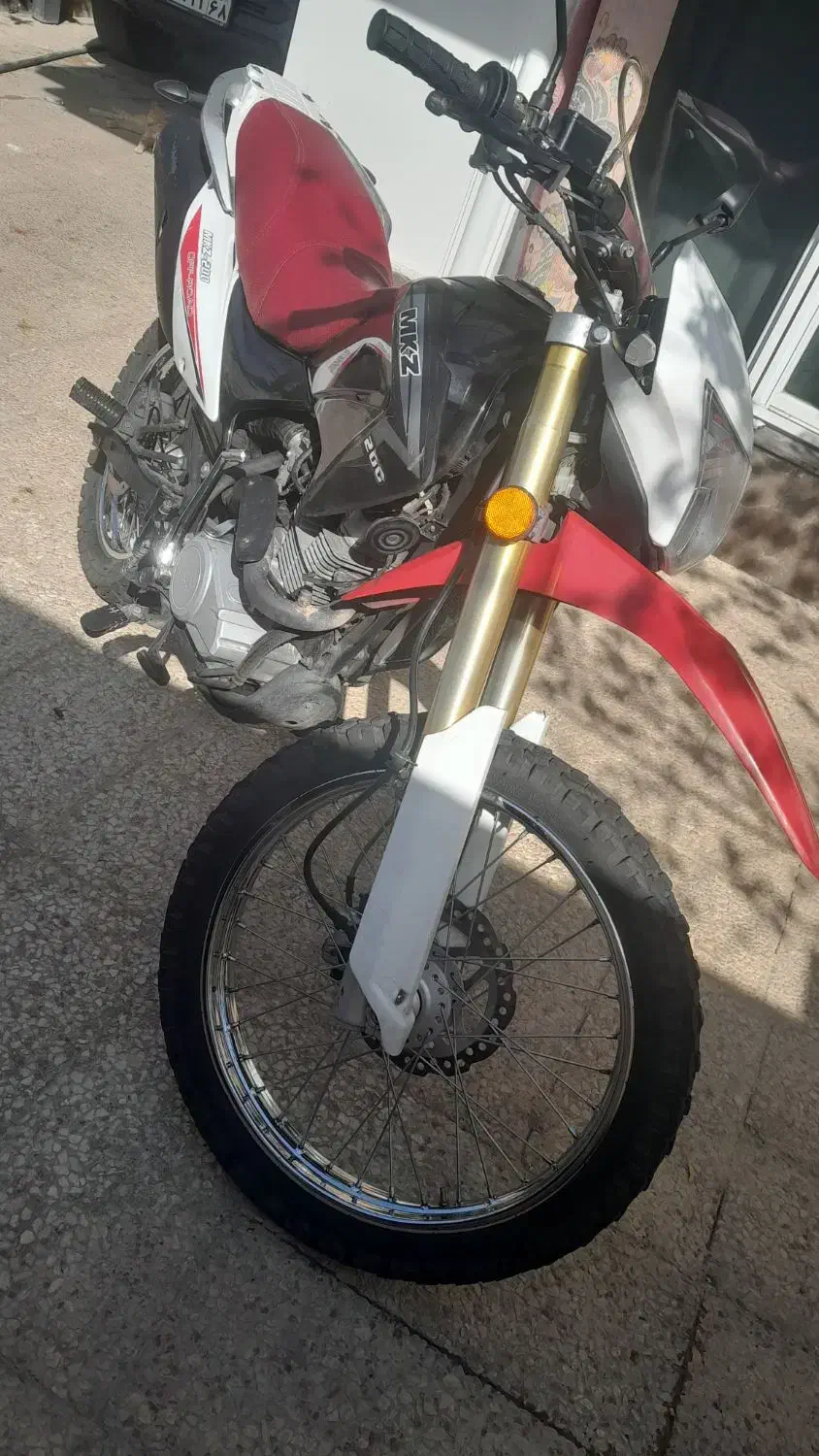 موتور تریل200 mkz (متین خودرو) مدل ۹۷|موتورسیکلت|فردیس, فردیس|دیوار