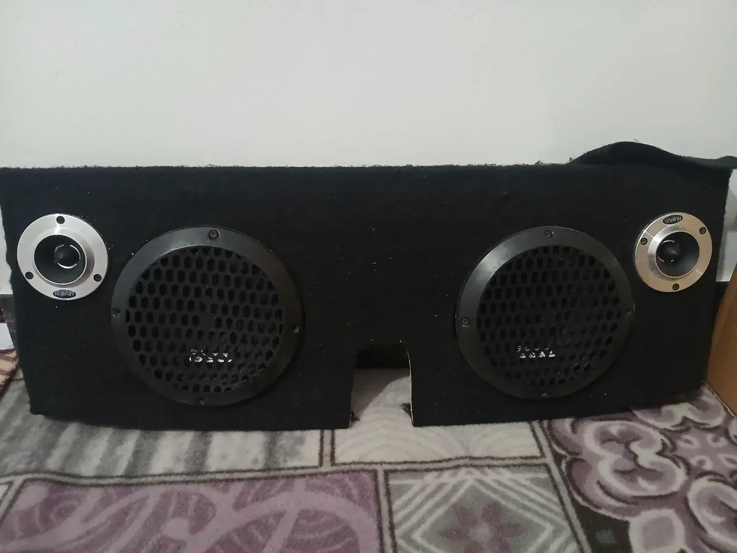 سیستم صوتی کاملا سالم با طاقچه و سیم کشی|قطعات یدکی و لوازم جانبی|شهریار, شهرک نماز (دینار آباد)|دیوار