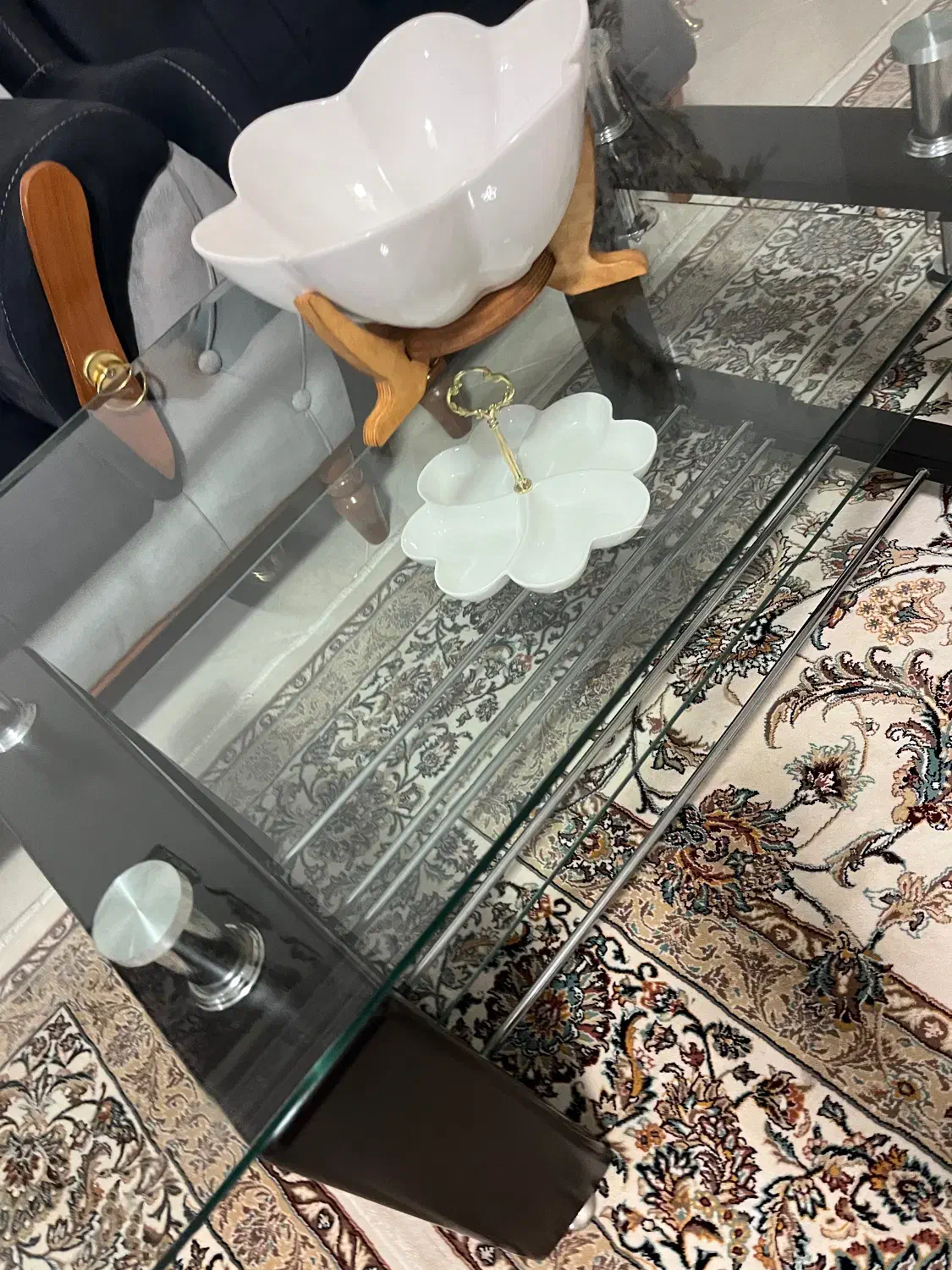 میز جلو مبلی وعسلی|مبلمان خانگی و میز عسلی|کرج, خرمدشت|دیوار