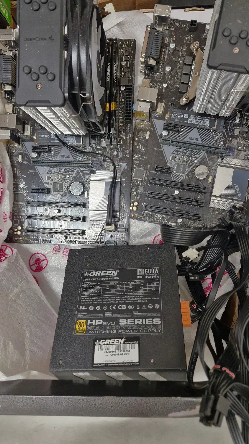مادربردASUS H310M سی پیو اینتل+باکس فنCore i5-8400|قطعات و لوازم جانبی رایانه|تهران, فدک|دیوار