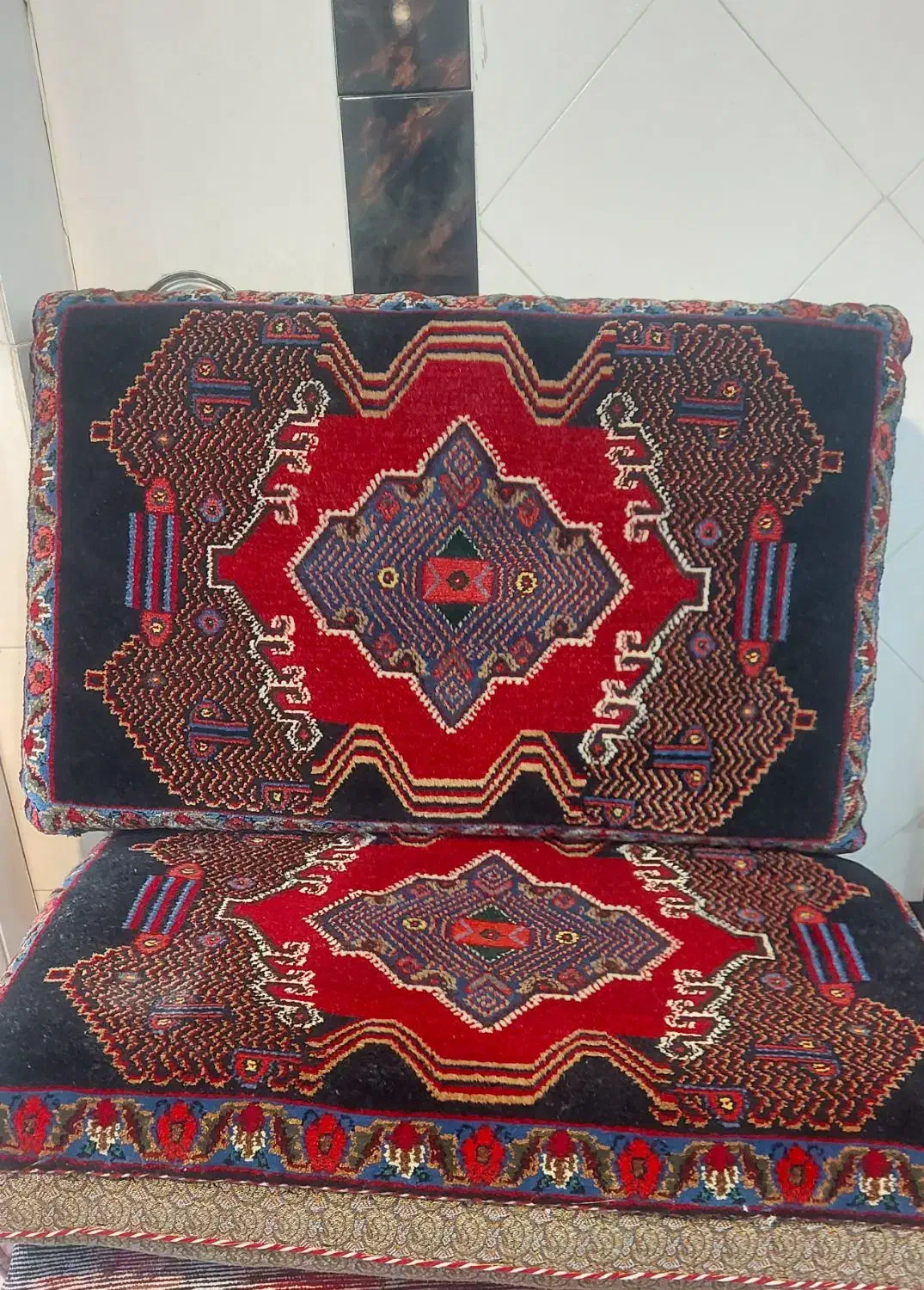 پشتی دست بافت|پشتی|سنندج, |دیوار