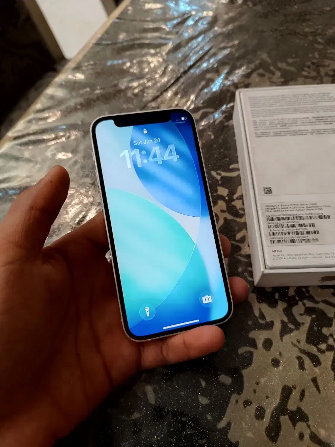 گوشی ایفون ۱۲mini|موبایل|تهران, صاحب الزمان|دیوار