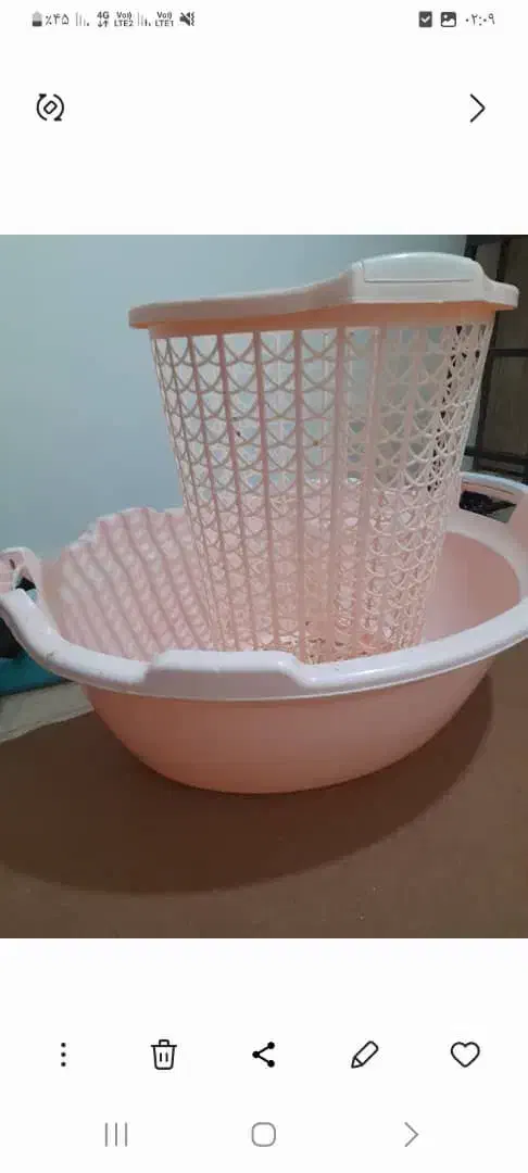 سبد و وان|ظروف نگهدارنده، پلاستیکی، یک‌بارمصرف|مسجد سلیمان, |دیوار