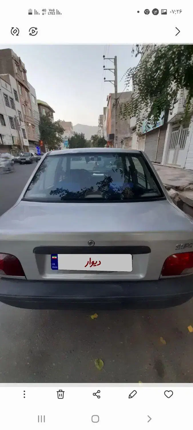 پراید دوگانه مدل ۸۸|خودرو سواری و وانت|قدس, شهرقدس|دیوار