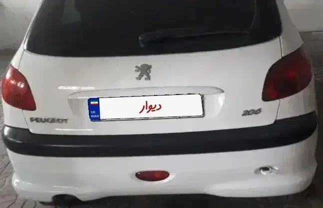 ۲۰۶ در حد بی رنگ ۷۵ تا کارکرد|خودرو سواری و وانت|نور, |دیوار