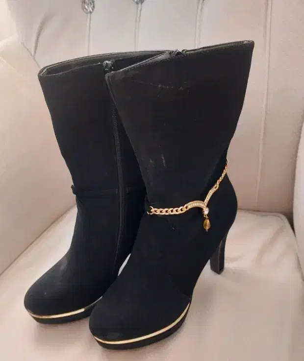 چکمه مخمل سایز۴۰|کیف، کفش، کمربند|اهواز, کیان اباد|دیوار