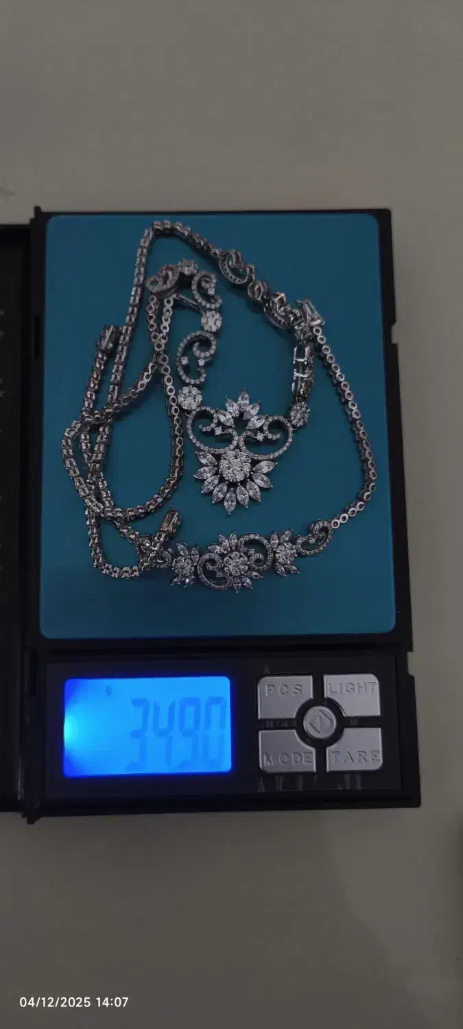 ست گردنبند و دستبند نقره نو|جواهرات|پردیس, فاز ۲|دیوار