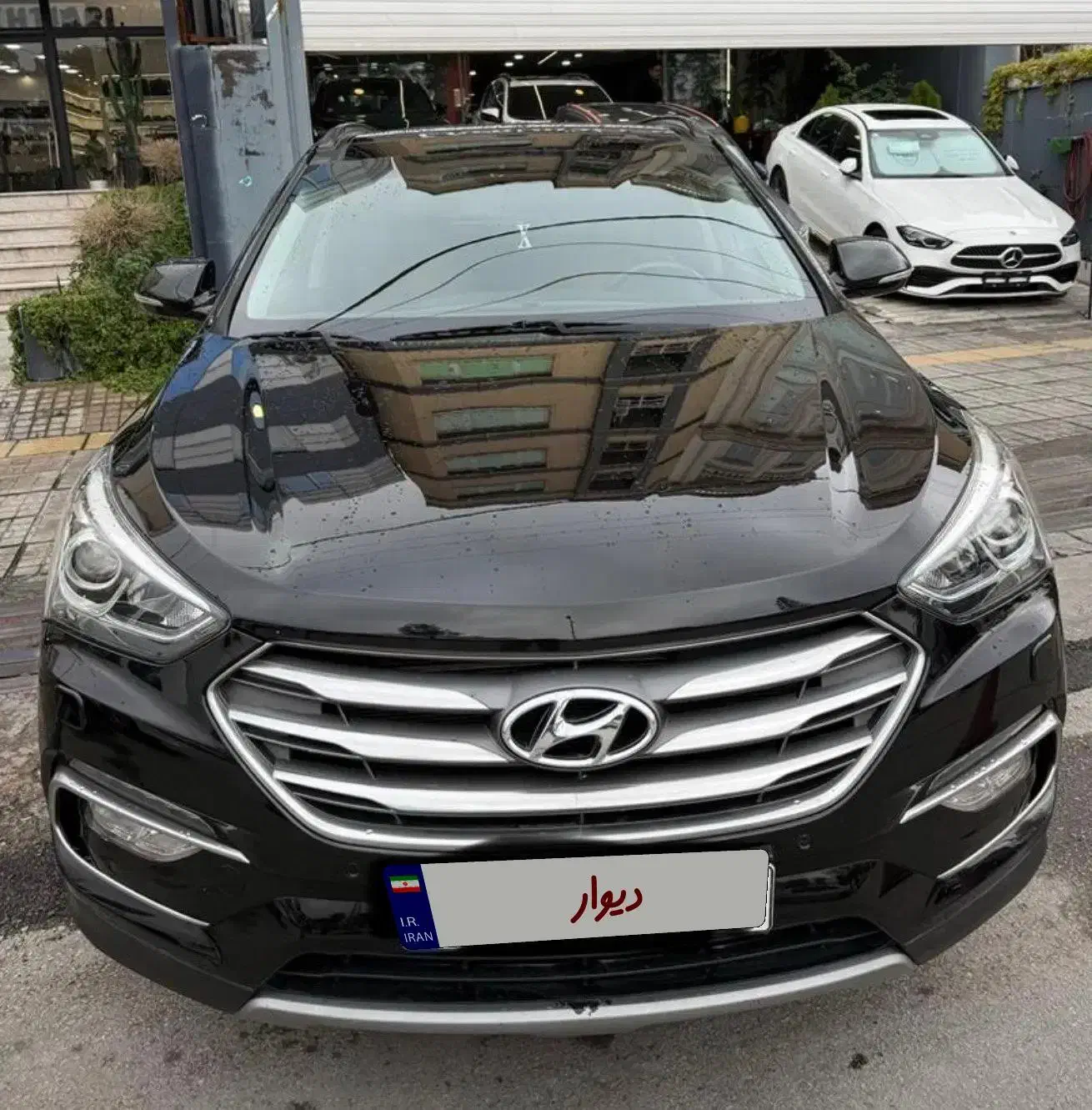 سانتافه ۲۰۱۶ مشکی gdi|خودرو سواری و وانت|شیراز, عفیف‌آباد|دیوار