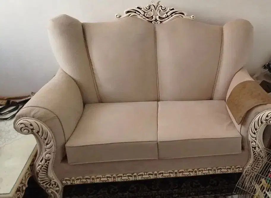 مبل ۷ نفره در حد نو|مبلمان خانگی و میز عسلی|بیرجند, |دیوار