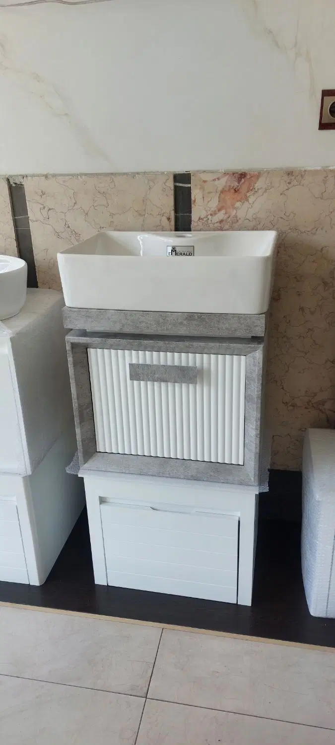 روشویی کابینتی PVC آینه باکس فول ست پی وی سی|لوازم سرویس بهداشتی|تهران, ائمه اطهار|دیوار