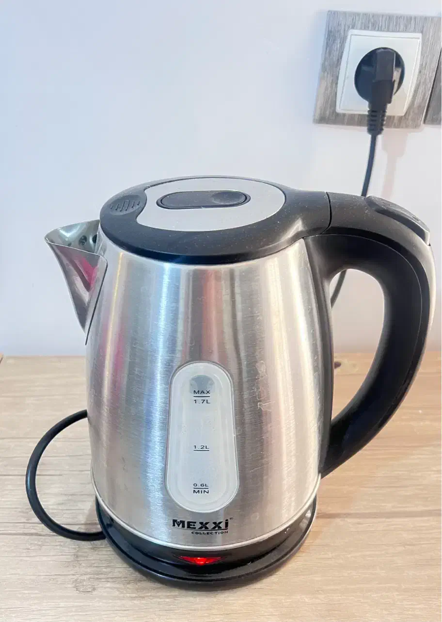 کتری برقی استیل MEXXI|قوری، کتری، قهوهساز دستی|شیراز, گلشن|دیوار