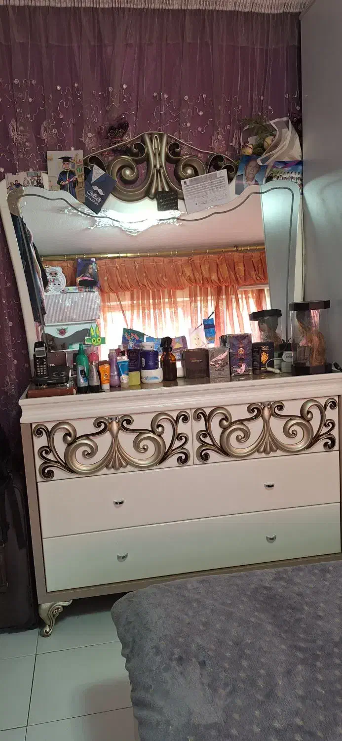 سرویس خواب تمام MDF|تخت و سرویس خواب|تهران, اکباتان|دیوار