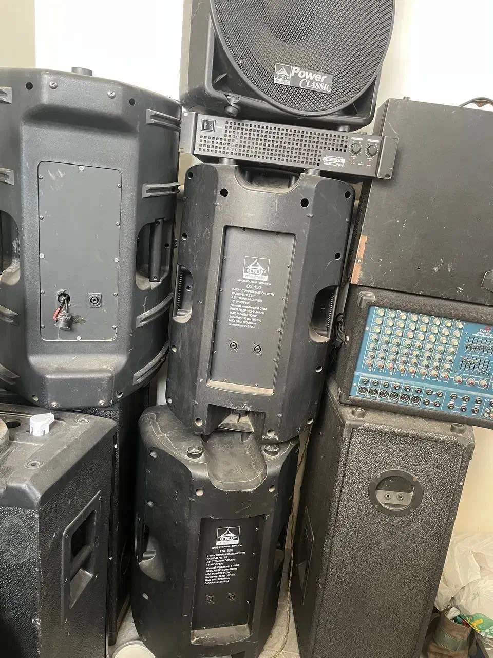 آمپیلی ۷ هزار ،۳ باند d&d پسیو و ۵ باند دبل|سیستم صوتی خانگی|تهران, مینی‌سیتی (شهرک نفت)|دیوار