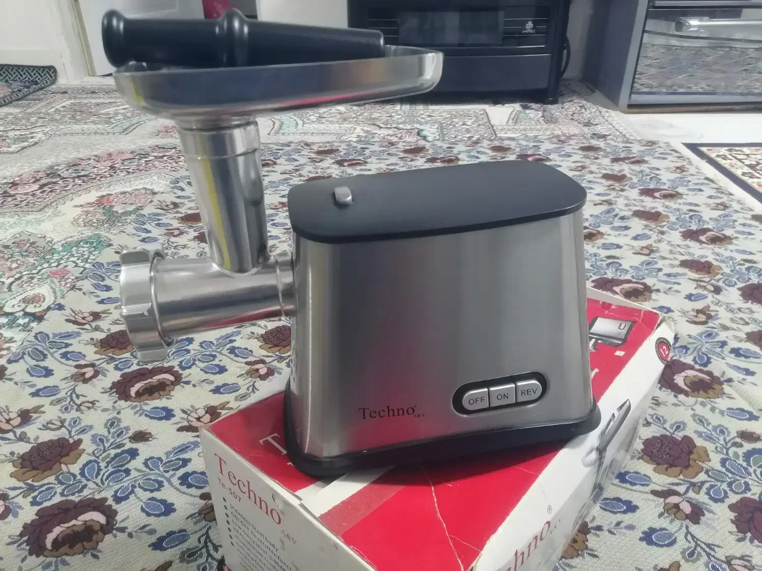 چرخ گوشت تکنو مدل 507|خردکن، آسیاب، غذاساز|تربتحیدریه, آغوی|دیوار