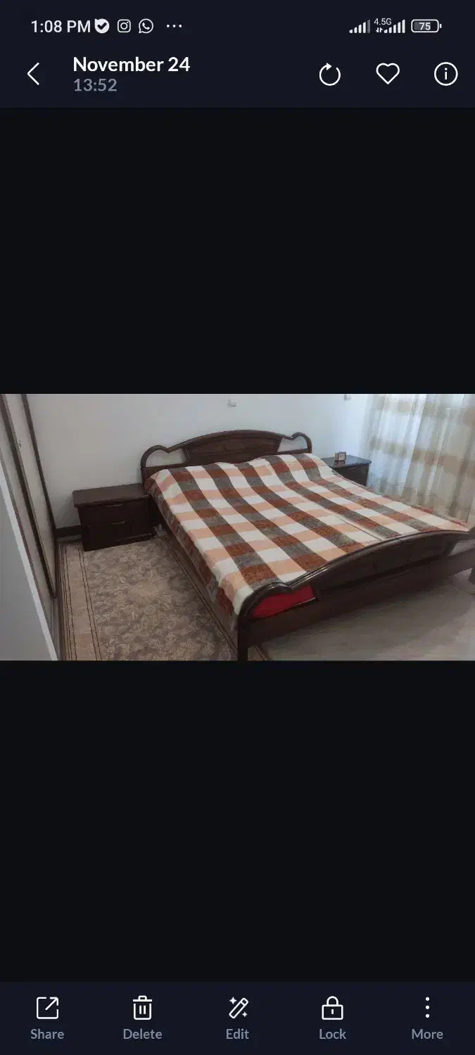 فروش سرویس خواب شامل تخت تشک دراور پاتختی|تخت و سرویس خواب|پردیس, فاز ۳|دیوار