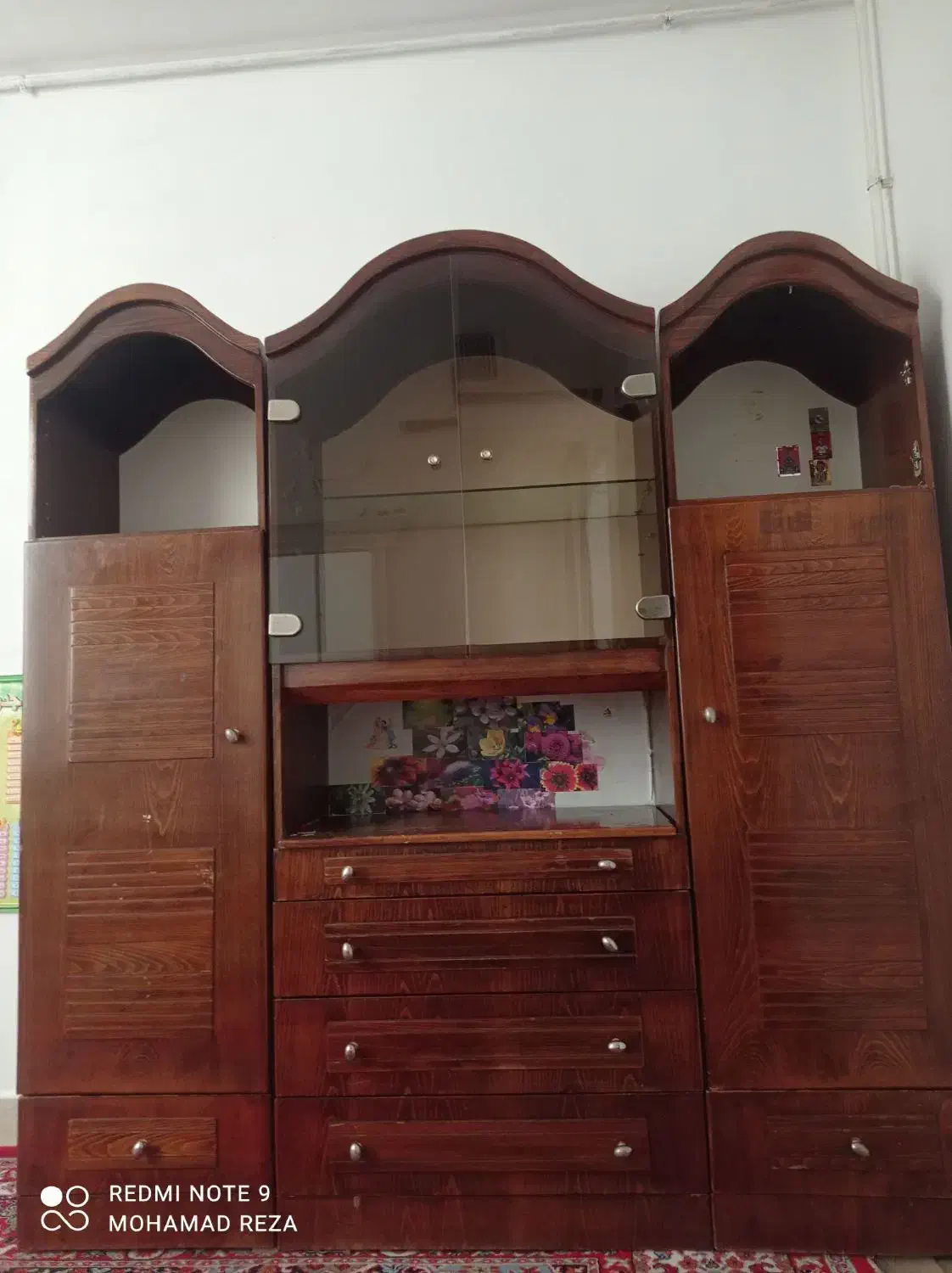 کمد سه تیکه|جاکفشی، کمد، دراور|قزوین, |دیوار