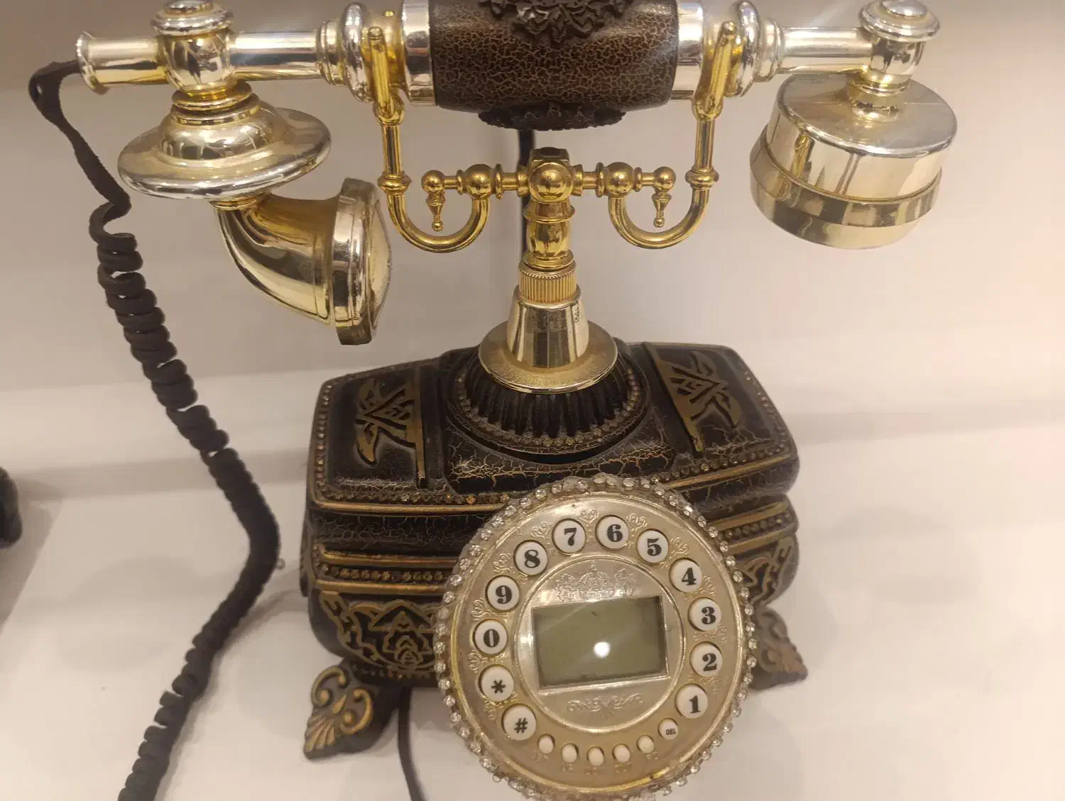 تلفن  چوبی تزیینی و کاربردی|تلفن رومیزی|تهران, اختیاریه|دیوار