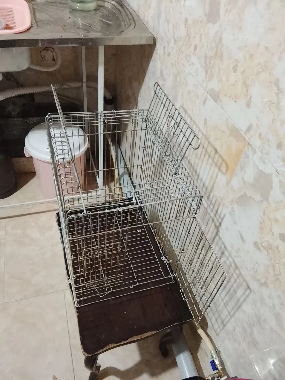 دو عدد قفس پرنده|لوازم جانبی حیوانات|اصفهان, ارغوانیه|دیوار