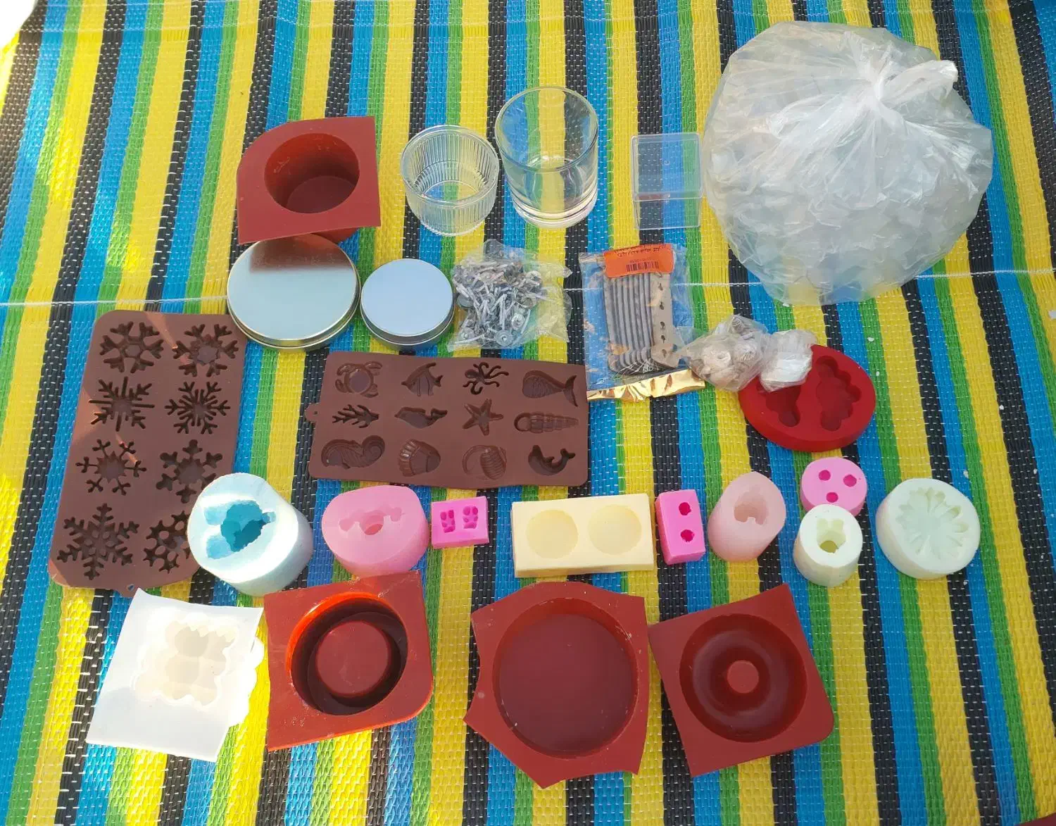 وسایل شمع سازی|صنایع دستی و سایر لوازم تزئینی|تهران, سازمان برنامه جنوبی|دیوار