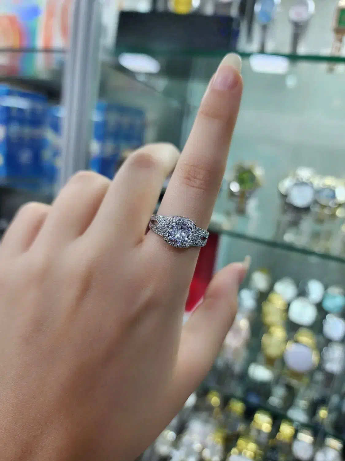 انگشتر تک‌نگین نقره اصلی sir|بدلیجات|کرمانشاه, |دیوار