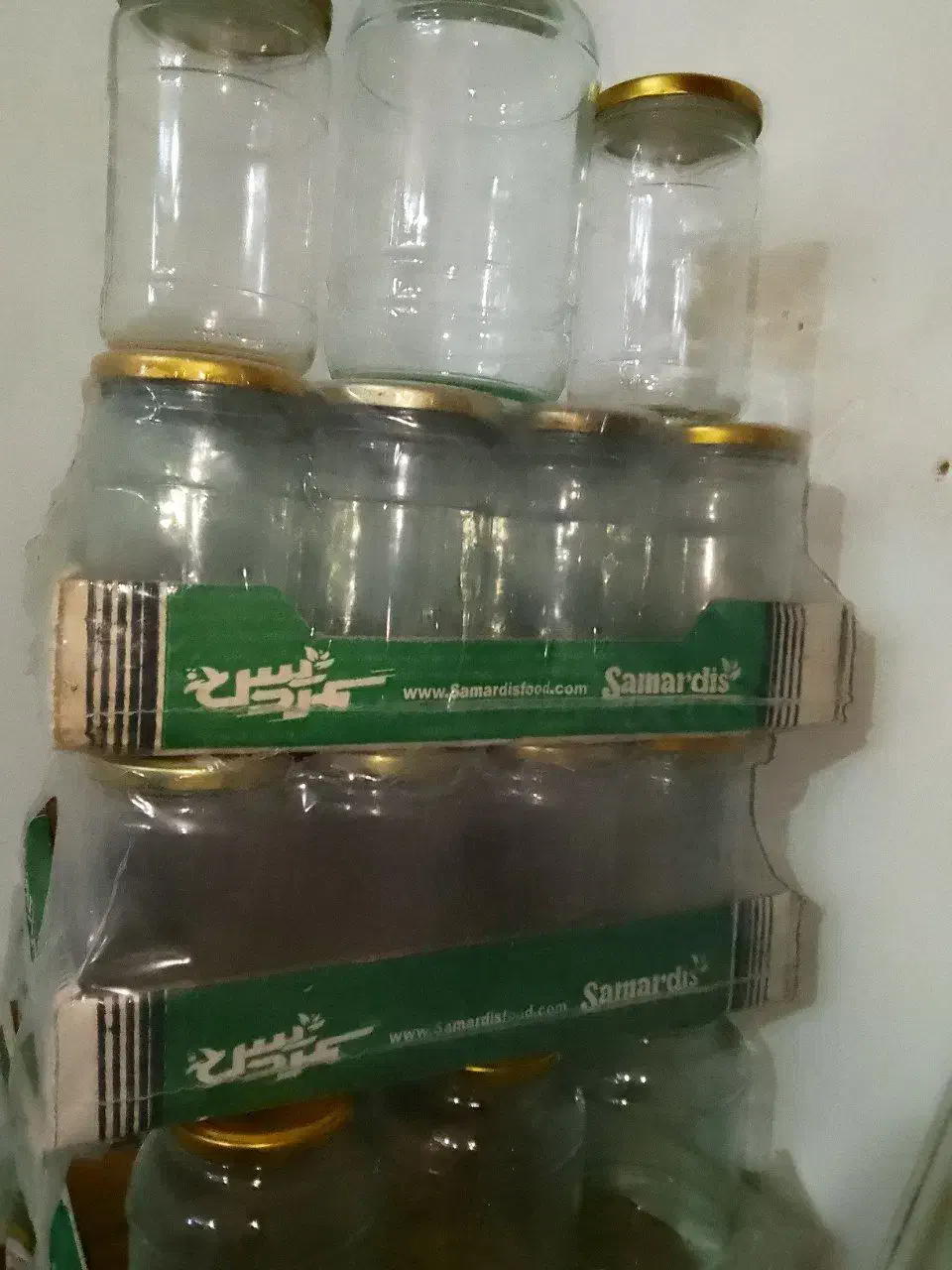 شیشه مربا، خیارشور، رب|ظروف نگهدارنده، پلاستیکی، یکبارمصرف|قائن, |دیوار