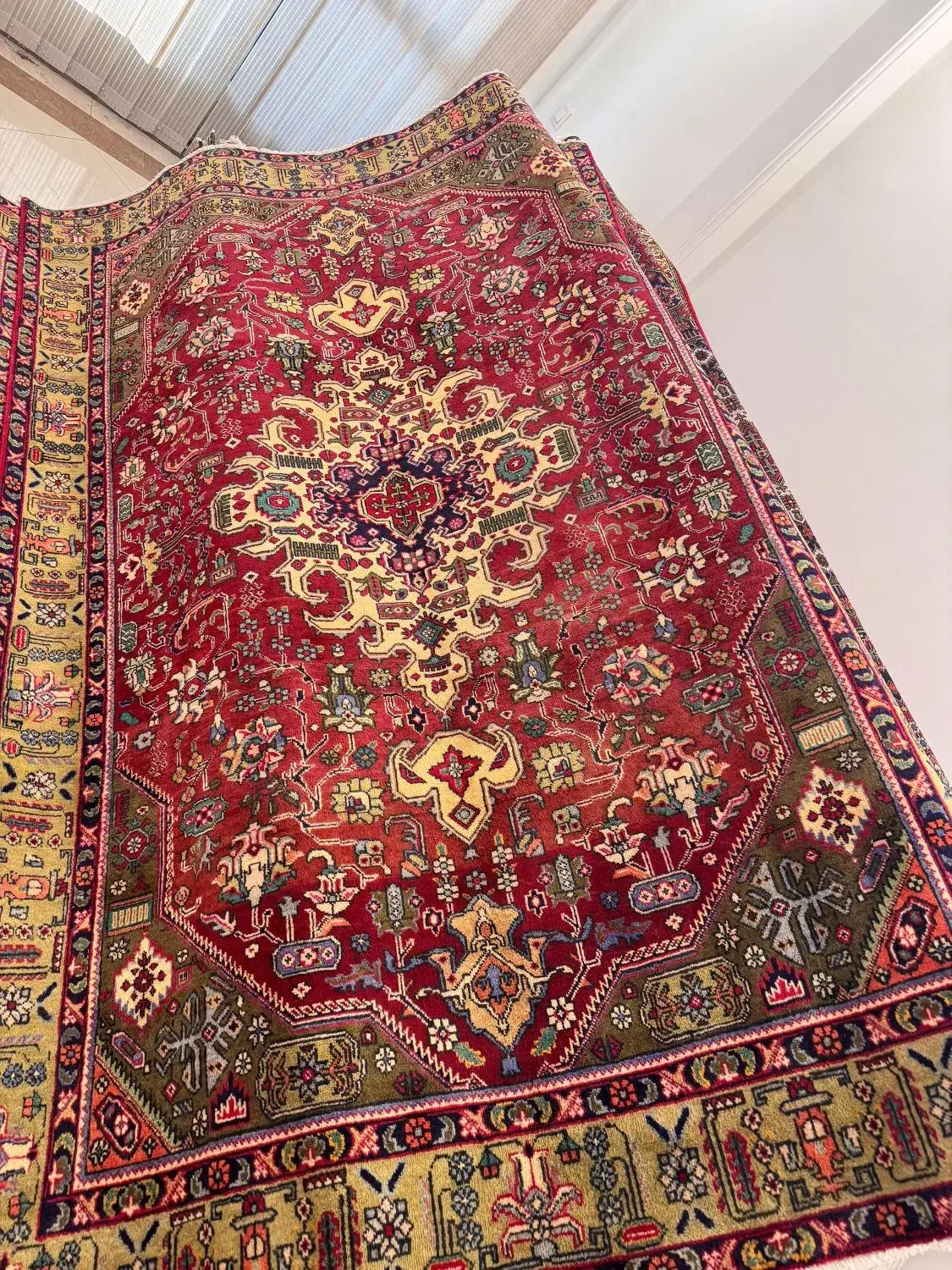 جفت ۶متری دستبافت تبریز بسیار خاص|فرش|تهران, جهاد|دیوار