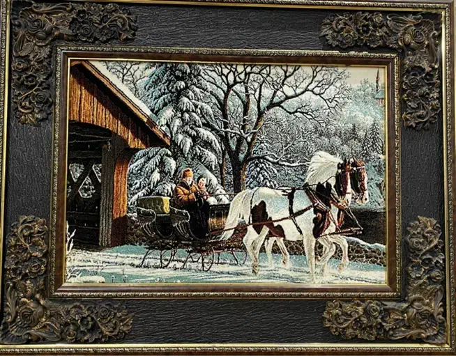 تابلو‌فرش|تابلو فرش|بندر انزلی, سامانسر|دیوار