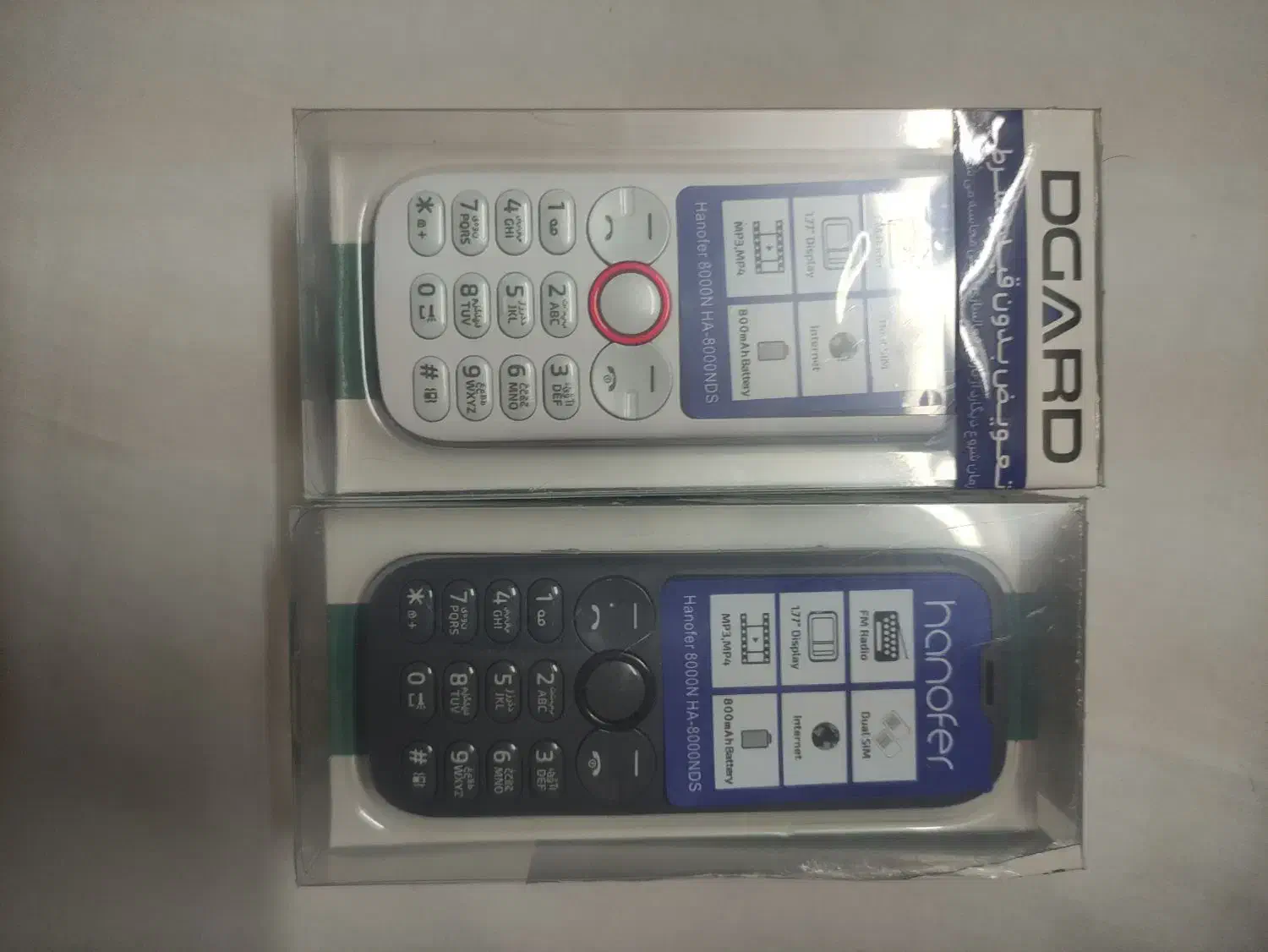 گوشی دکمه ای هانوفر نو مدل 8000n|موبایل|تهران, بیسیم|دیوار